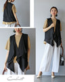Break away from the monotony of style with layered gilets