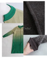 A classy and harmonious gradient cardigan
