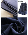 Lightweight flare pants with a lingering scent