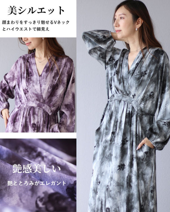 艶感美しい 品格ワンピース