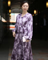 A classy dress with a beautiful sheen