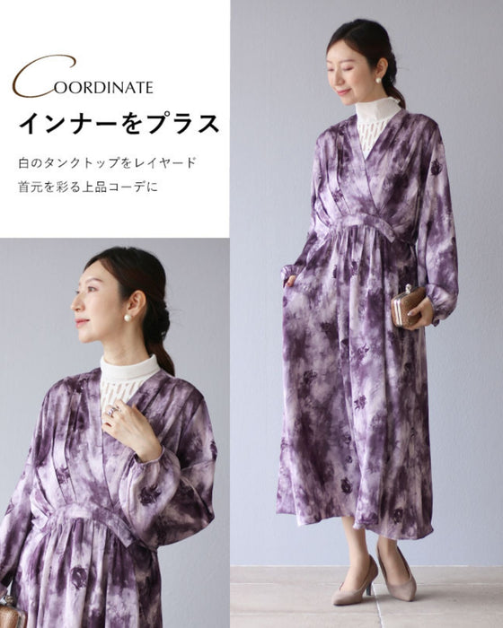 艶感美しい 品格ワンピース