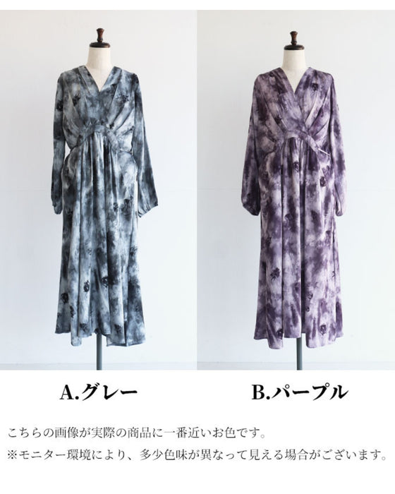 艶感美しい 品格ワンピース