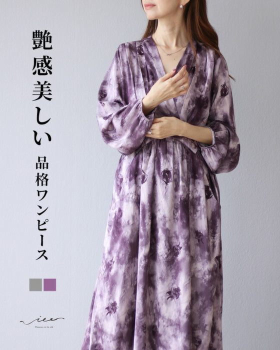 艶感美しい 品格ワンピース