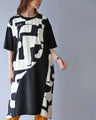 Asymmetrical tunic for adult casual wear