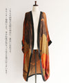 Elegant floral haori with adult sophistication and dignity