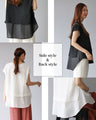Layered lace top