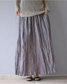 A long skirt that is both sweet and sophisticated