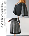 Embroidered layered pants for a sophisticated and fashionable look