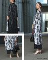 Elegant Flower Art Cocoon Dress