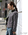 A classic tweed jacket for a clean and basic look