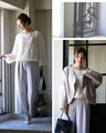 A sweet and fluffy monotone top