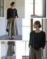 A sweet and fluffy monotone top