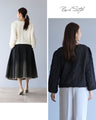 A sweet and fluffy monotone top