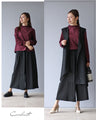 Wide pants for a subtle personality
