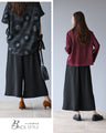 Wide pants for a subtle personality