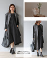 A beautifully shaped, fluttering black dress