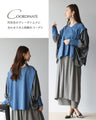 Loose and beautiful mixed material rough top