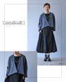 An effortless collarless jacket