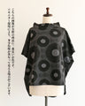 Relaxed top with floating circle pattern