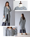 A warm cardigan for a natural look