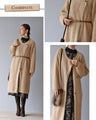 A warm cardigan for a natural look