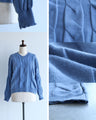 Beautiful color knit with a beautiful three-dimensional effect