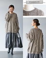 A beautiful, loose fringe knit that looks great