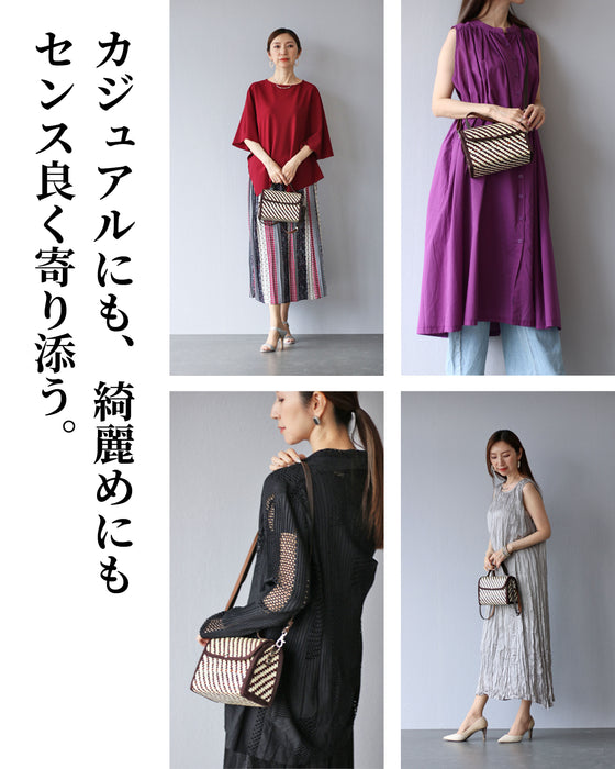 超軽量 ポシェットかごバッグ