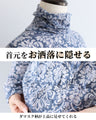 品よく彩るダマスク柄　シアートップス