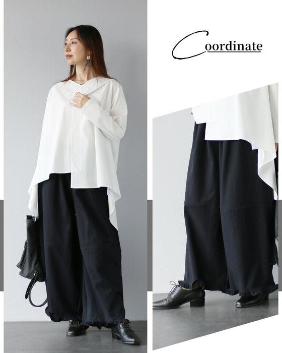 やわらかに、きれいに。大人のリラックスパンツ