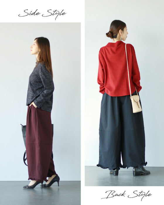 やわらかに、きれいに。大人のリラックスパンツ