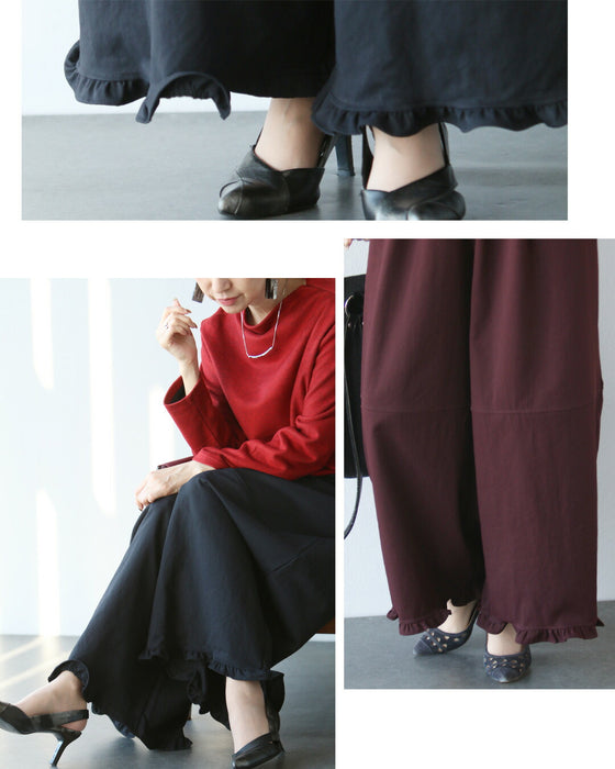 やわらかに、きれいに。大人のリラックスパンツ