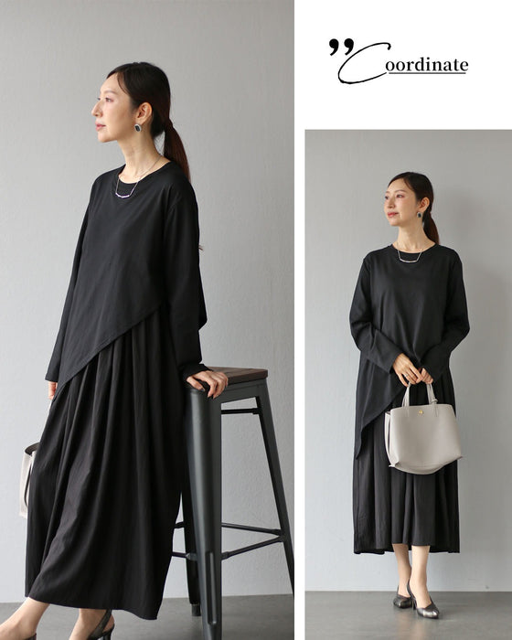 ナナメのススメ　スッキリ見せワンピース