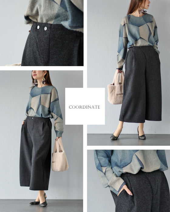 冬の本命　美シルエットの暖パンツ