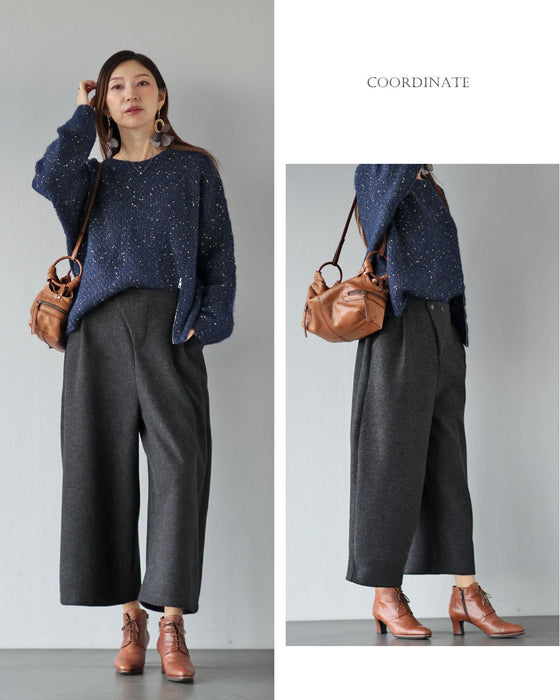 冬の本命　美シルエットの暖パンツ