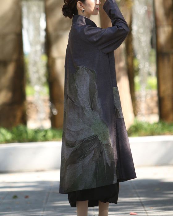 凛とした美しさを　大輪の花をまとう羽織り