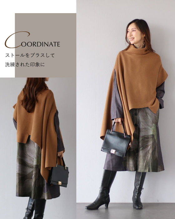 凛とした美しさを　大輪の花をまとう羽織り