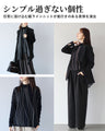 シンプル以上、個性未満　大人が似合う変形ドルマンニット
