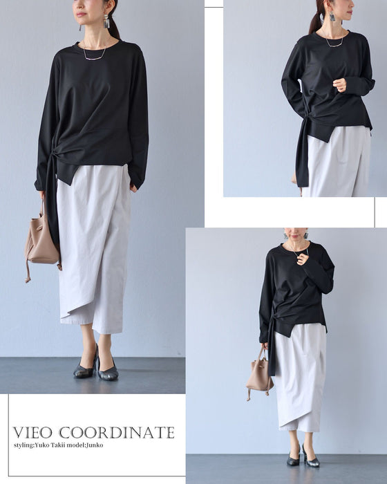 自分らしく、自由に遊ぶ シルエットを操る変形トップス