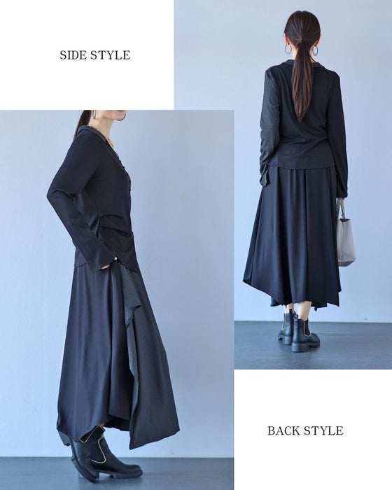 シンプルすぎない個性　変形を愉しむセットアップ