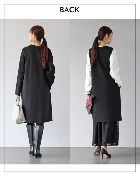 花モチーフが描く、さりげない個性   立体花のデザインチュニック