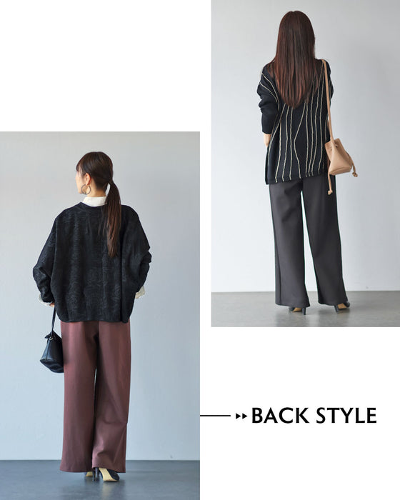 ラフなのに、美しく整う　大人のための上品スウェット