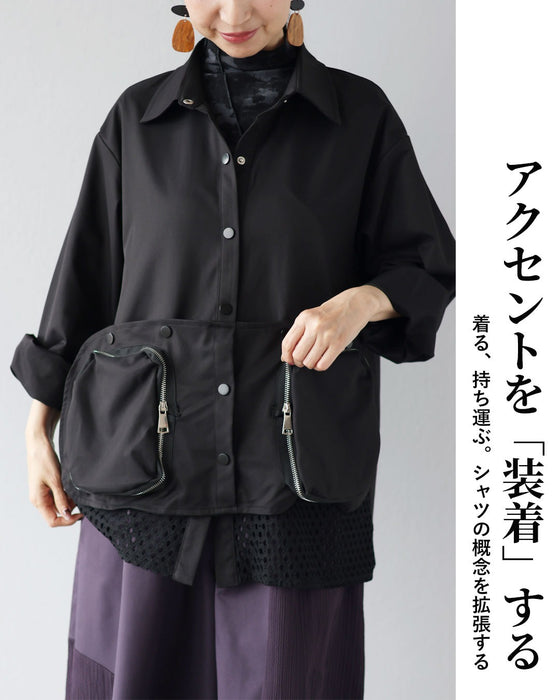 「黒」に奥行きを。バッグが描く、漆黒の立体美