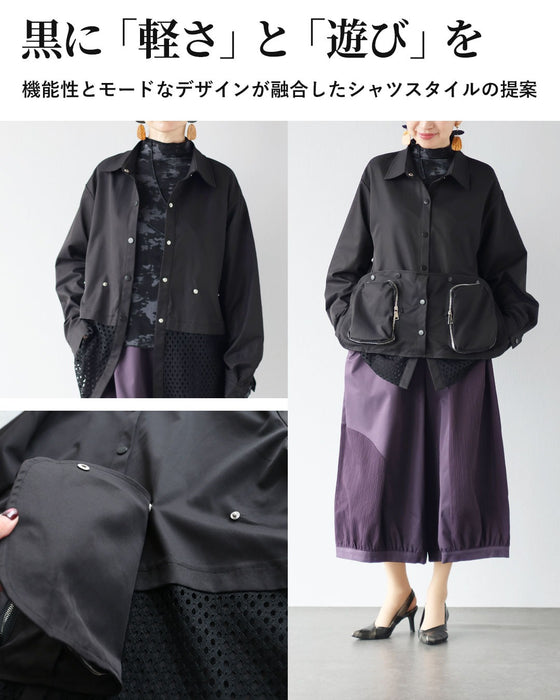 「黒」に奥行きを。バッグが描く、漆黒の立体美