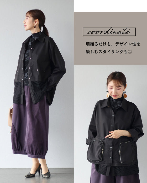 「黒」に奥行きを。バッグが描く、漆黒の立体美