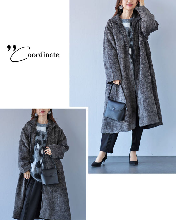 さっと羽織って、すぐキレイ　大人の為の万能ロングコート