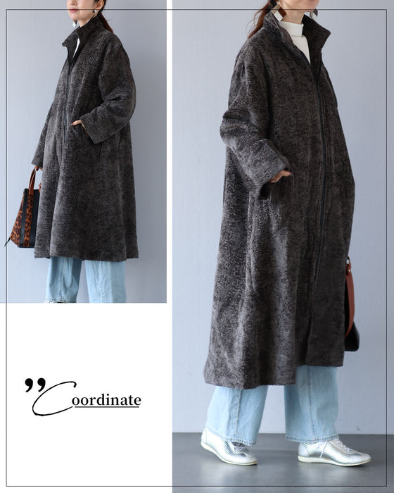 さっと羽織って、すぐキレイ　大人の為の万能ロングコート