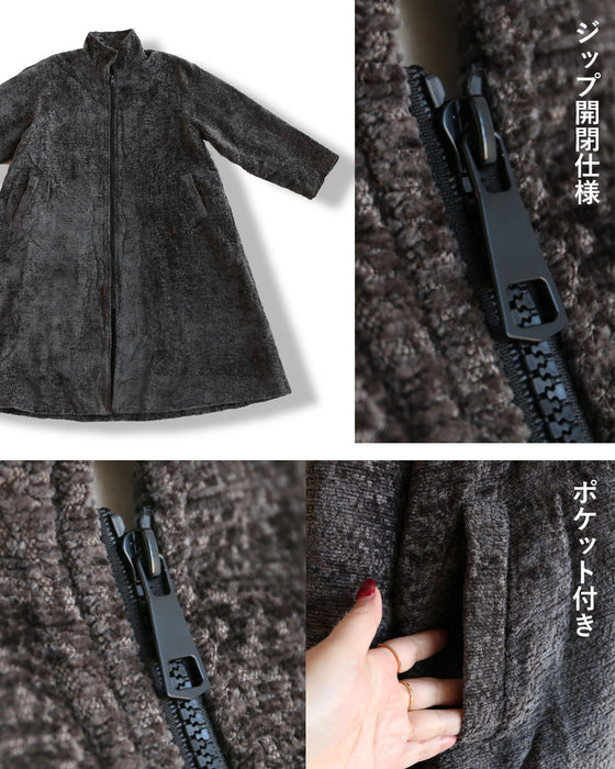 さっと羽織って、すぐキレイ　大人の為の万能ロングコート