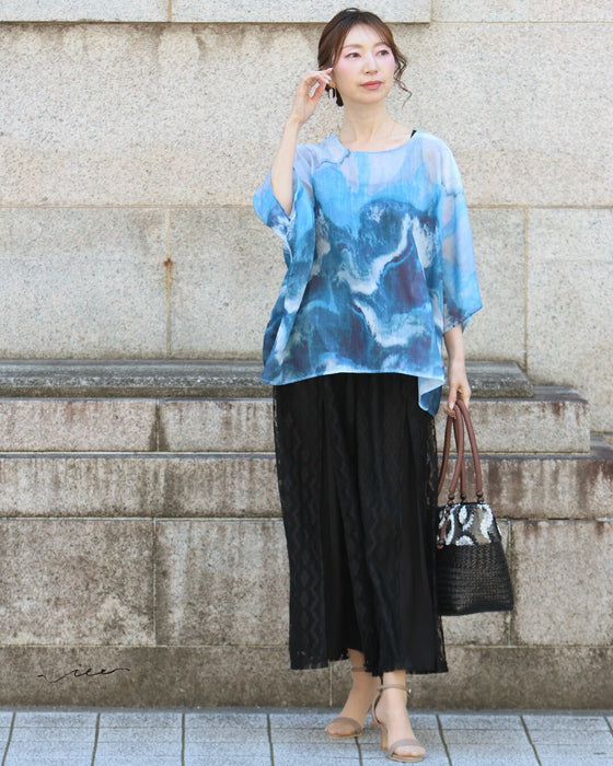 視線を集める　アートを纏う大人のシアードルマン